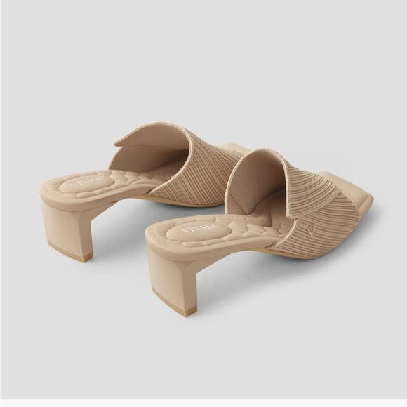 Vivaia Square-Toe Block Heel Sandals - Picture 2 of 16